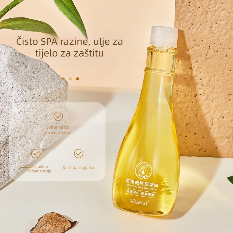 Xuan Luo Lan Maslinovo ulje za masažu s voćem – za tijelo, hidratantno, brzo upija, 150 ml