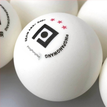 Pingpangwang lopta za stolni tenis – ABS materijal, 3 zvjezdice, set više lopti za indoor upotrebu, profesionalni trening