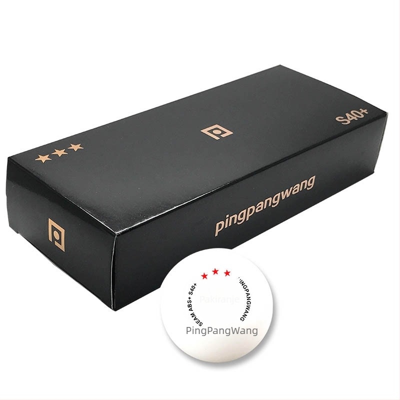 Pingpangwang lopta za stolni tenis – ABS materijal, 3 zvjezdice, set više lopti za indoor upotrebu, profesionalni trening