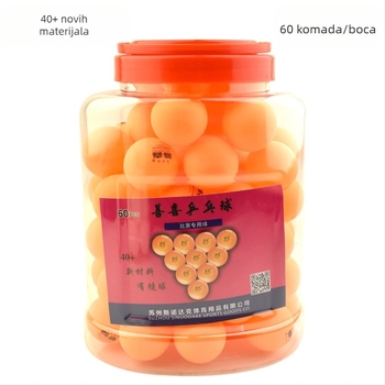 Shanxi stolnoteniske lopte, novi materijal, bez logotipa, podrijetlo Jiangsu, za trening s više lopti