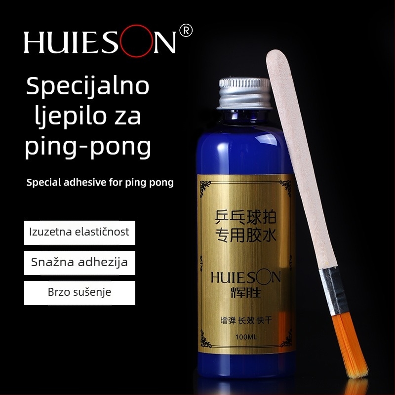 Lepilo za stolni tenis - organsko ljepilo, prilagodljiva obrada, marka Huieson/Hui Sheng, licencirana privatna etiketa