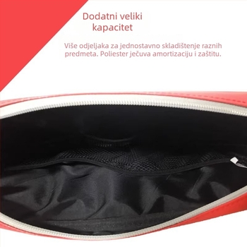 DHS torba za rekete za stolni tenis, 2 komada, vodootporna, sportski dodatak