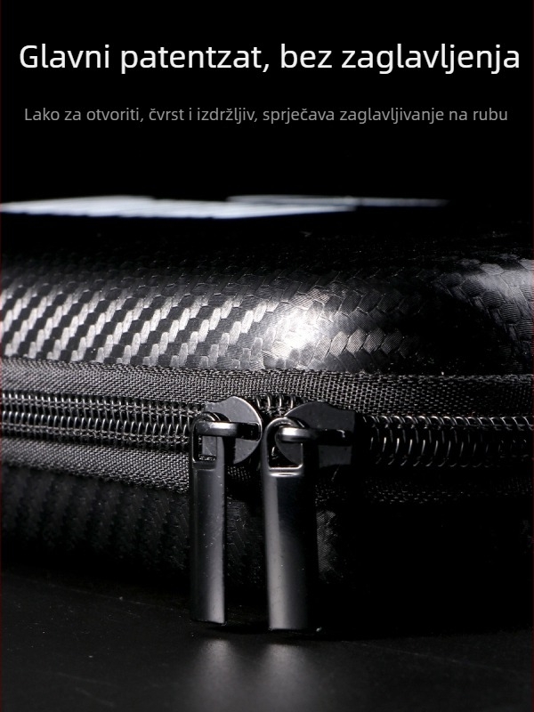 Kokutaku tvrda kvadratna torba za rakete za stolni tenis, velika kapaciteta, prijenosna, vodootporna, materijal Oxford cloth