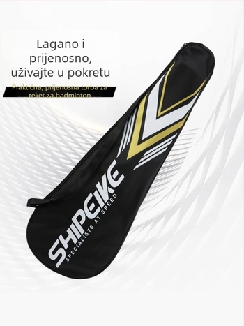 Spike futrola za reket badminton – Oxford tkanina, vodootporna i otporna na ogrebotine, ramenska nosiva torba za skladištenje, za odrasle, oprema badminton/tenis