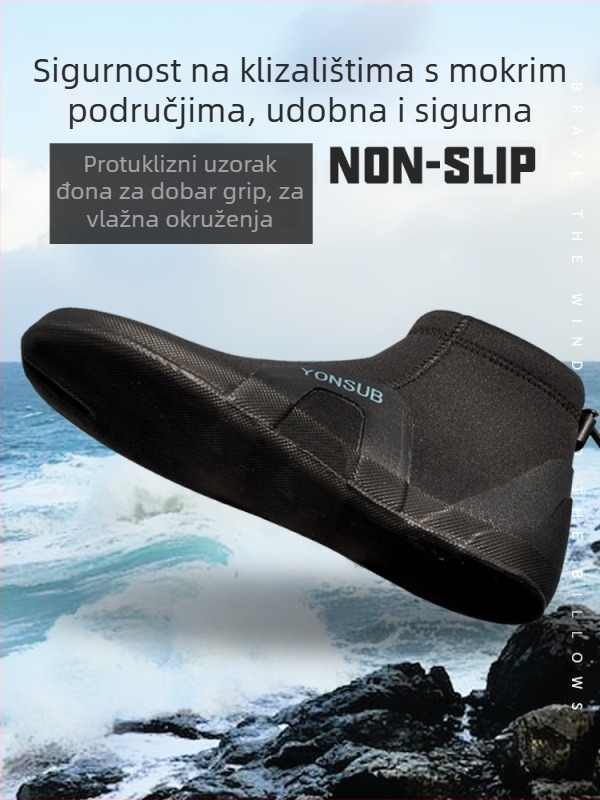 YonSUB neoprenske cipele s odvojenim prstima, niski profil za rijeku – pogodne za šnorkanje, rafting i surfanje, protuklizna podstava