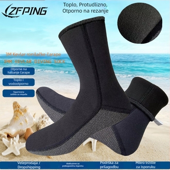 Najlon ronilačke čarape ZFPING — prilagodljivo logo i mogućnosti boja