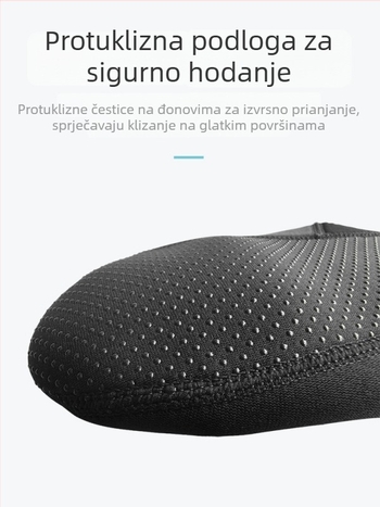 Potapljačke čarape od neoprena, 3 mm, protuklizna potplata, vodootporan dizajn.