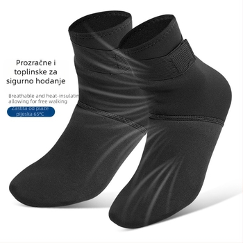 Neopren čarape za zimske vodene sportove, srednja duljina do potkoljenice, protuklizne i protutrni, dvostruko pletenje, 70–80% sastav vlakana