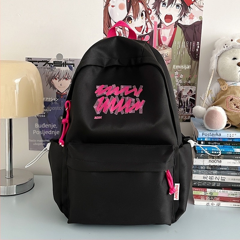 Unisex nylon ruksak za svakodnevnu upotrebu, ležerni stil, kapacitet do 20 L, pogodan za 13-inčni prijenosnik, prozračne naramenice