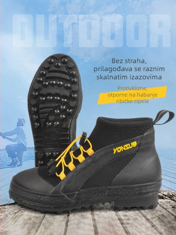 Yonsub najlonske potapljačke čarape – lagane, protuklizne, za morski i grebeni ribolov