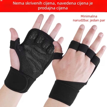 Luix kožne biciklističke rukavice – za odrasle, zaštita dlanova