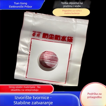 Torba za prašinu klimatizatora s bušenjem, plastični materijal, ispis logotipa, vanjska uporaba, prilagodljivo