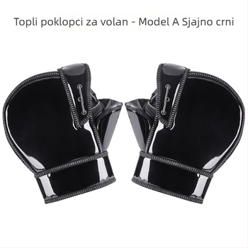 Minchae zimske debelih rukavica za upravljač električnog bicikla, za muškarce i žene, vodootporne i otporne na vjetar, s flecom iznutra, od poliestera