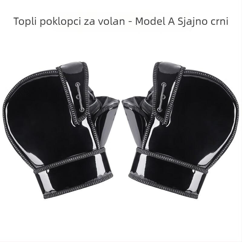 Minchae zimske debelih rukavica za upravljač električnog bicikla, za muškarce i žene, vodootporne i otporne na vjetar, s flecom iznutra, od poliestera