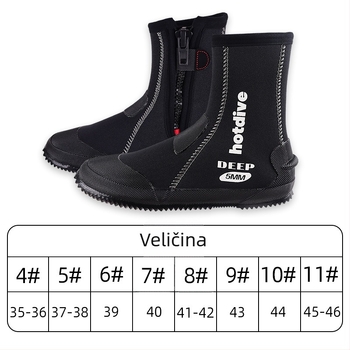 Potapljačke peraje s dizajnom četiri remena i podesivim oprugastim remenom za cipele — HOTDIVE; Materijal: Drugo; Nije za djecu; Privatna marka: Da