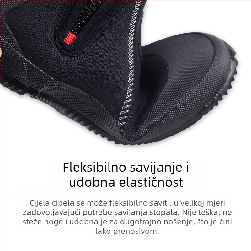 Potapljačke peraje s dizajnom četiri remena i podesivim oprugastim remenom za cipele — HOTDIVE; Materijal: Drugo; Nije za djecu; Privatna marka: Da