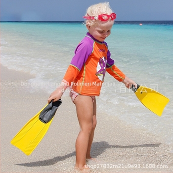 Plivačke peraje od EVA pjene za trening slobodnog stila, za djecu i odrasle, kratke plivačke peraje u stilu duck-foot, model Jp0320a