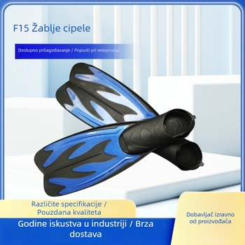 REANSON potapljačke fins s zatvorenim petama, srednje duljine za ronjenje i šnorkanje, materijal TPE, za odrasle