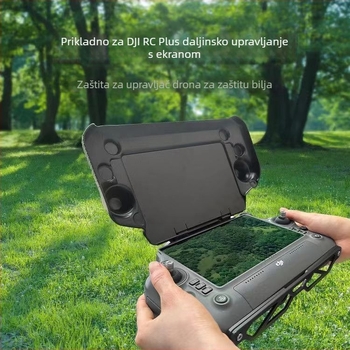 Kapa za daljinsko upravljanje s zaslonom za DJI Ronin 3, T50, T40, T25, T20P, M30 – mesing s elektropliranom bijelom čeličnom, srebrna umetka, 98% srebro, zima 2022