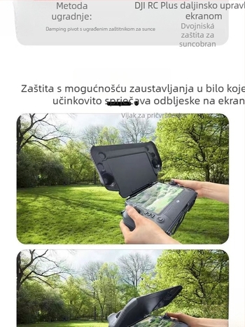 Kapa za daljinsko upravljanje s zaslonom za DJI Ronin 3, T50, T40, T25, T20P, M30 – mesing s elektropliranom bijelom čeličnom, srebrna umetka, 98% srebro, zima 2022