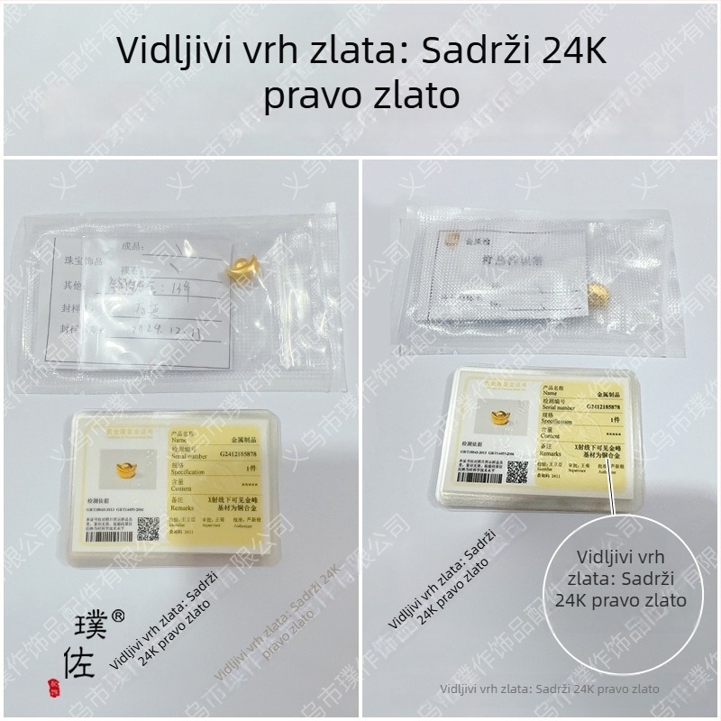 DIY dodaci za nakit – bakar, elektroplatiranje, porijeklo Yiwu, marka P·z accessories, ljeto 2025, retro stil, književni retro