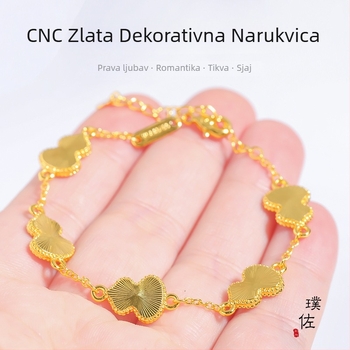 Puzo pozlaćeni narukvica za ruku – jedinstven stil, elektroplakiranje, dodatak za ruku