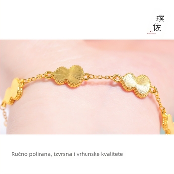 Puzo pozlaćeni narukvica za ruku – jedinstven stil, elektroplakiranje, dodatak za ruku