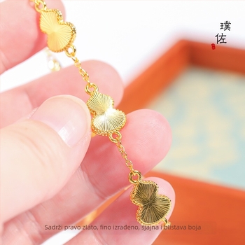 Puzo pozlaćeni narukvica za ruku – jedinstven stil, elektroplakiranje, dodatak za ruku