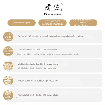 DIY dodaci za nakit – bakar, elektroplatiranje, Značka: P·z accessories/pu zuo, Stil: retro (ljeto 2025)