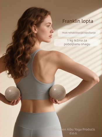 Fascia lopta za rehabilitaciju mišića zdjelice tijekom trudnoće – joga/Pilates lopta, mekan silikon