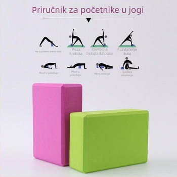 LK joga cigla – EVA, visoka gustoća, 120 g