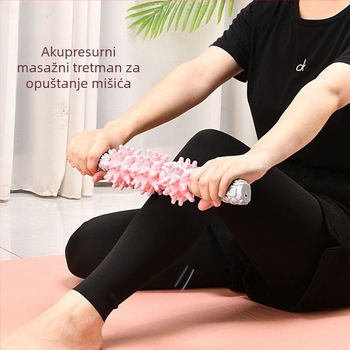 Masažni štapić za fascijalnu relaksaciju i dubinsku masažu mišića – pomagala za jogu