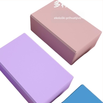 ABS joga blok – visoka gustoća, otporan na tlak, otporan na habanje; dodaci za jogu