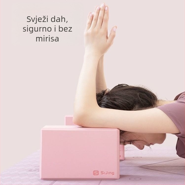 ABS joga blok – visoka gustoća, otporan na tlak, otporan na habanje; dodaci za jogu