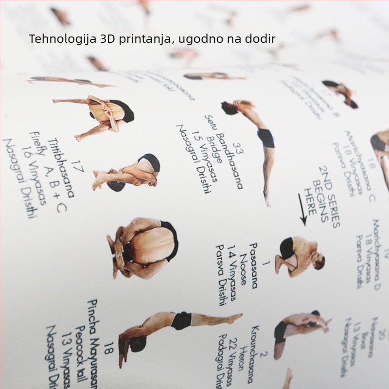 Inverzijski joga mat za obuku (Materijal: prirodni kaučuk; Debljina: 5 mm; Kategorija: joga mat)