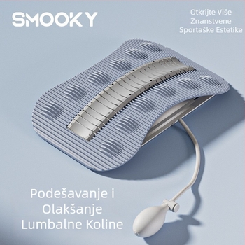 Lumbalni reljef – Masažer za istezanje struka, Podrška za leđa i Pomoć za jogu za masažu i fitness