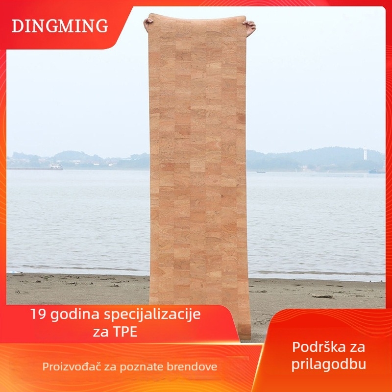 Joga podloga Dingming | Materijal TPE, Težina 1,25 kg, Debljina 6 mm, Uzorak: Solid