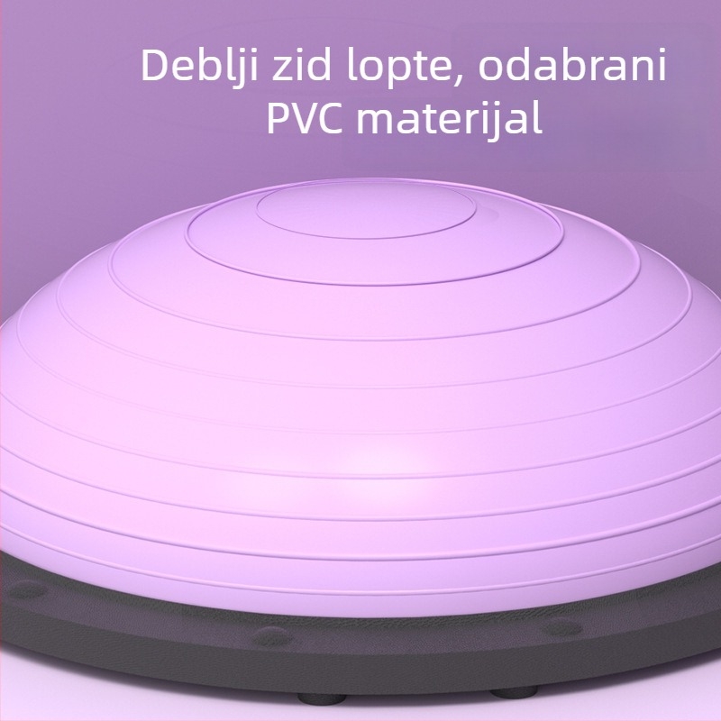 Wave speed ball – Polusferična lopta za balansiranje za fitness i jogu, ne napuhava se, PVC, težina 4500 g, Podrijetlo: Fuzhou, Fujian