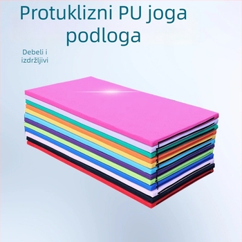 Joga prostirka - PU, protuklizna, 3 mm, 3,5 kg, sklopiva