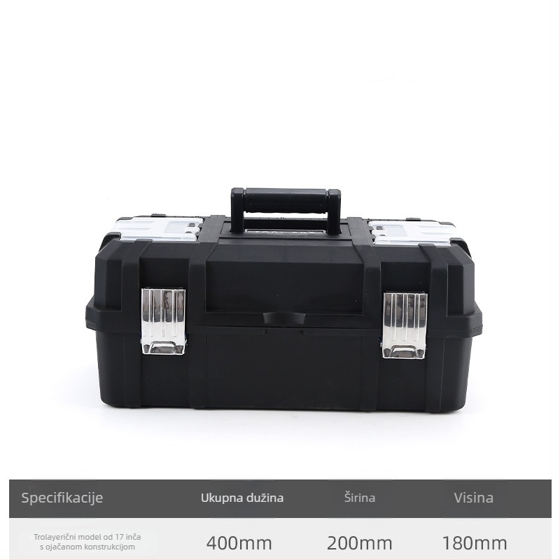 Plastična kutija za alate – Toolbox serija, prijenosno skladištenje alata
