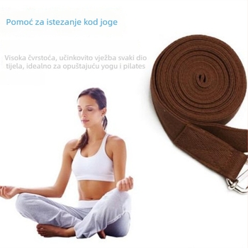 XINGHE Iyengar joga: rastezljivi pojas i joga uže – 100% pamuk, pomagala za jogu