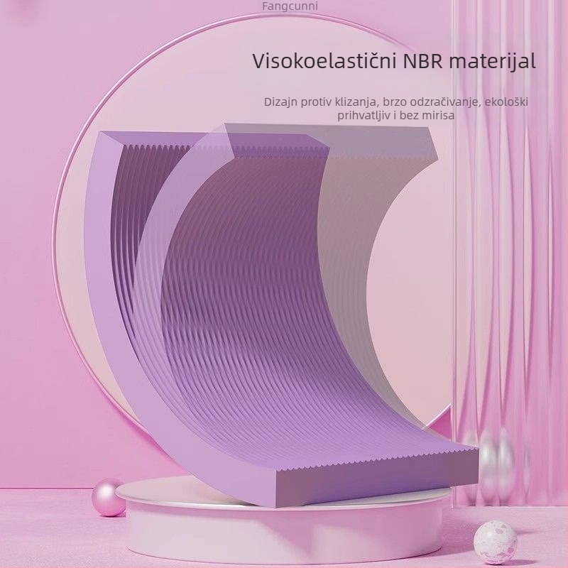 Joga prostirka od nitrila, debljina 8 mm, koljena podloga za ravnotežu i jačanje jezgre