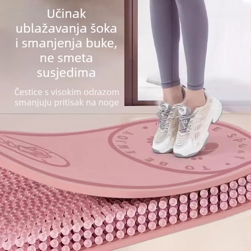 Joga prostirka, motiv crtani film, TPE materijal, debljina 8 mm, protuklizna, apsorpcija udaraca