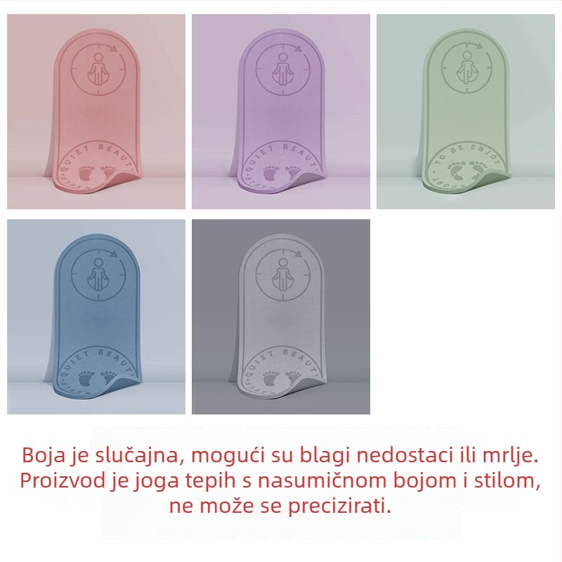 Joga prostirka, motiv crtani film, TPE materijal, debljina 8 mm, protuklizna, apsorpcija udaraca