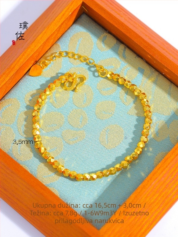 Puzuo narukvica s likom crtaniog lika, bakreno elektroplatirana, jednostavan modni nakit