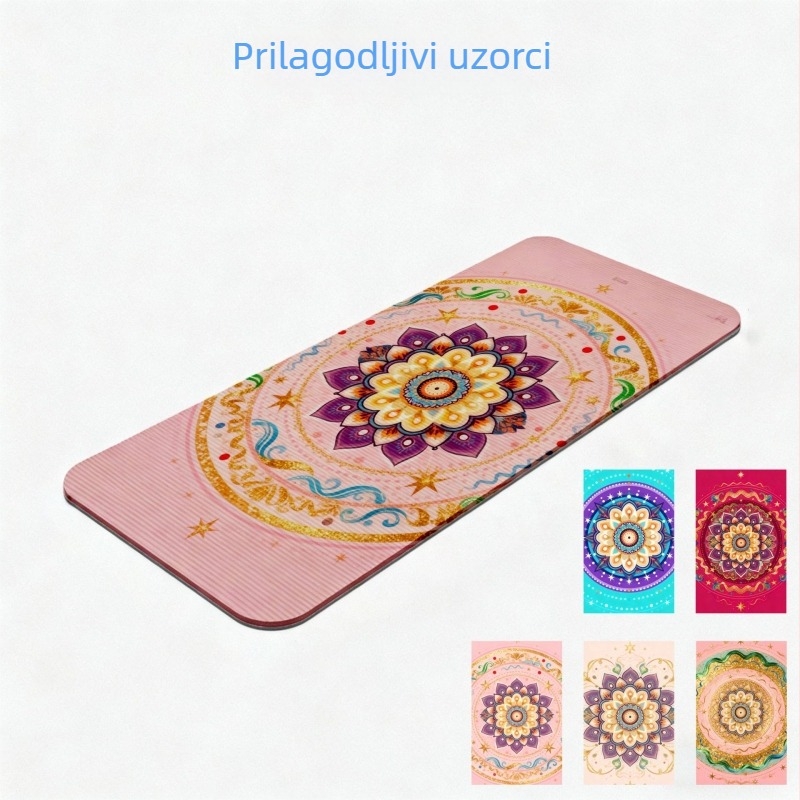 Joga ručnik za vježbanje — materijal TPE+velur, mogućnost prilagodbe logotipa, brzo sušenje i upijanje vlage, apsorpcija 5–10 s