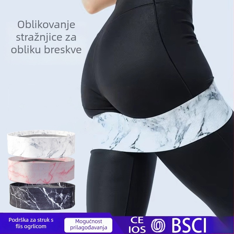 Proširiva traka za jogu i trening nogu - ivy poliester + latex svila, podrijetlo Yangzhou, oprema za jogu
