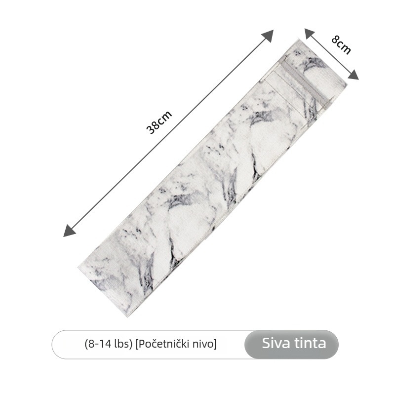 Proširiva traka za jogu i trening nogu - ivy poliester + latex svila, podrijetlo Yangzhou, oprema za jogu