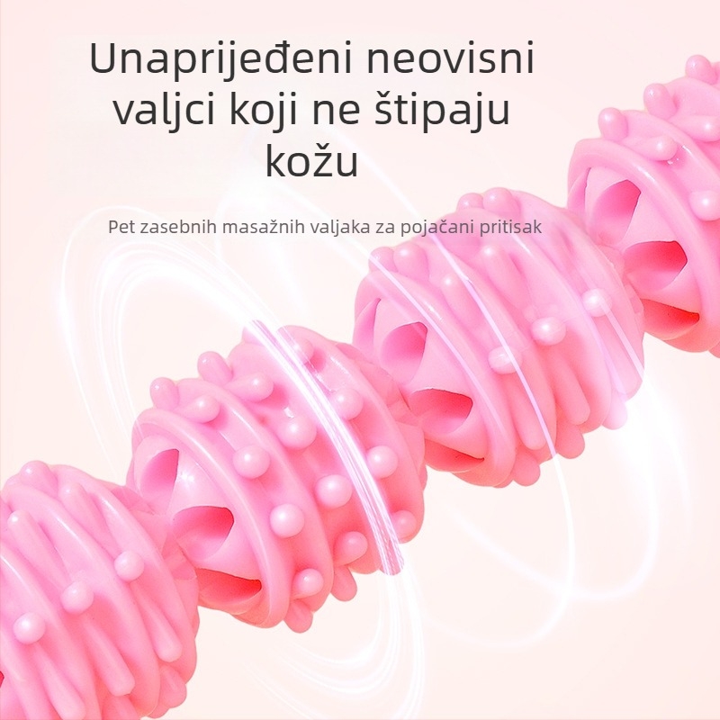 Masažni štap za jogu s dizajnom pet kotača i kuglom — Miao aitang; Pomoć za jogu; Masaža za zdravlje