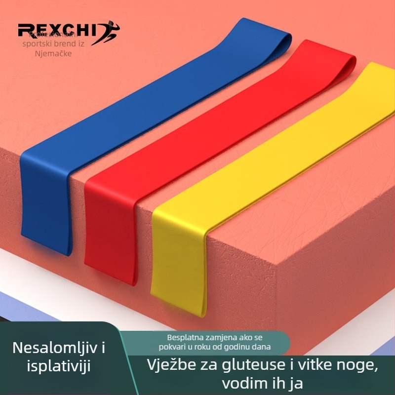Rexchi latex elastična traka za čučnjeve i oblikovanje stražnjice – joga pomagala, fitness alat